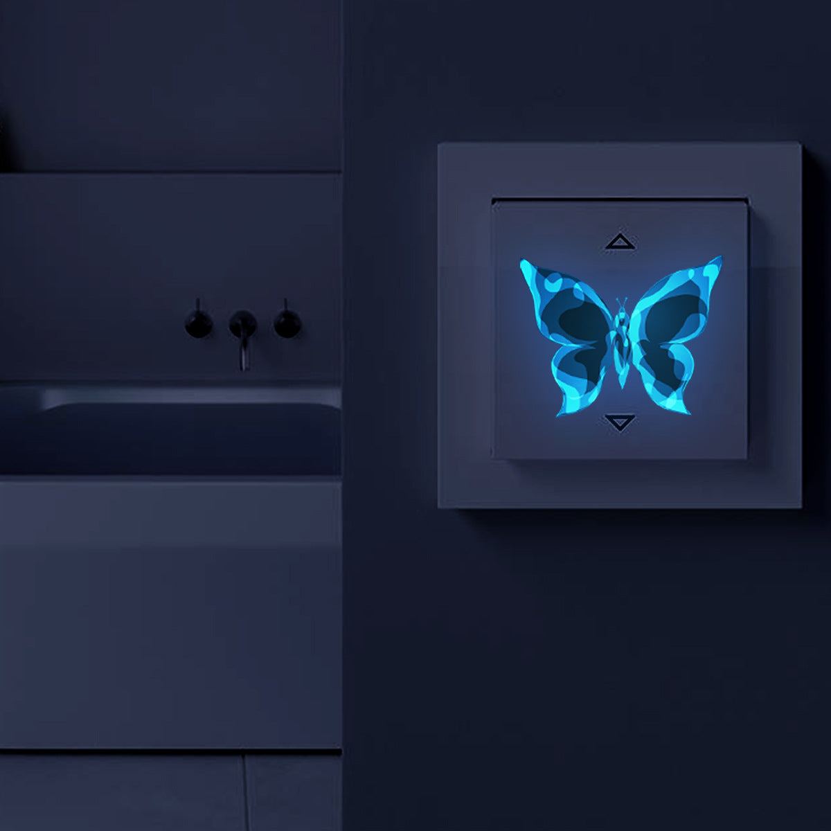 Blue Luminous Butterfly