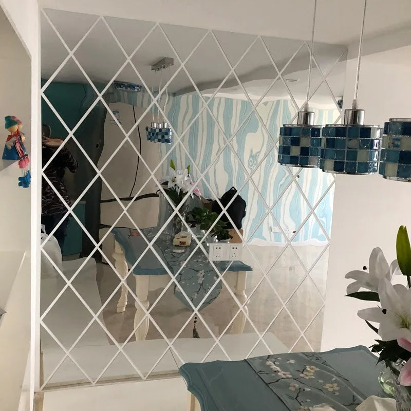 Acrylic Triangles Self-adhesive Diamonds DIY