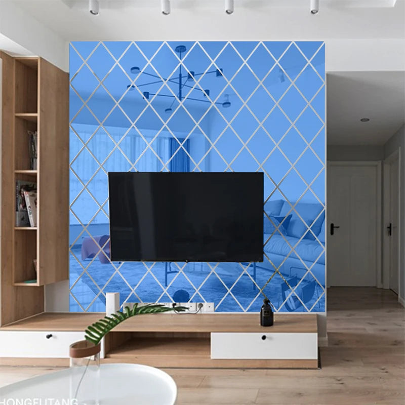 Acrylic Triangles Self-adhesive Diamonds DIY