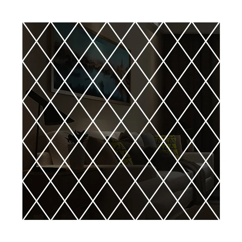 Acrylic Triangles Self-adhesive Diamonds DIY