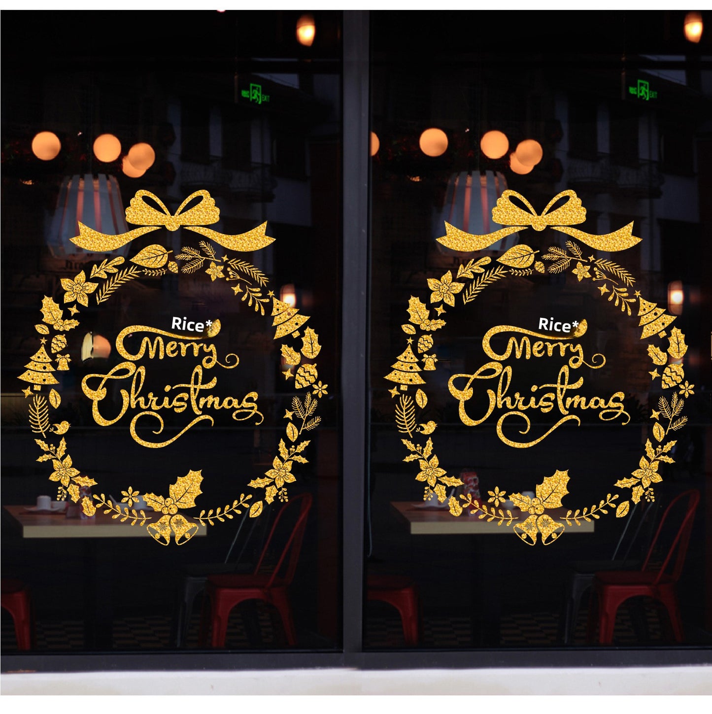 Christmas Window Stickers