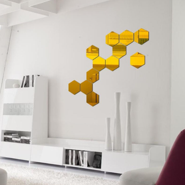 Hexagonal  Mirror
