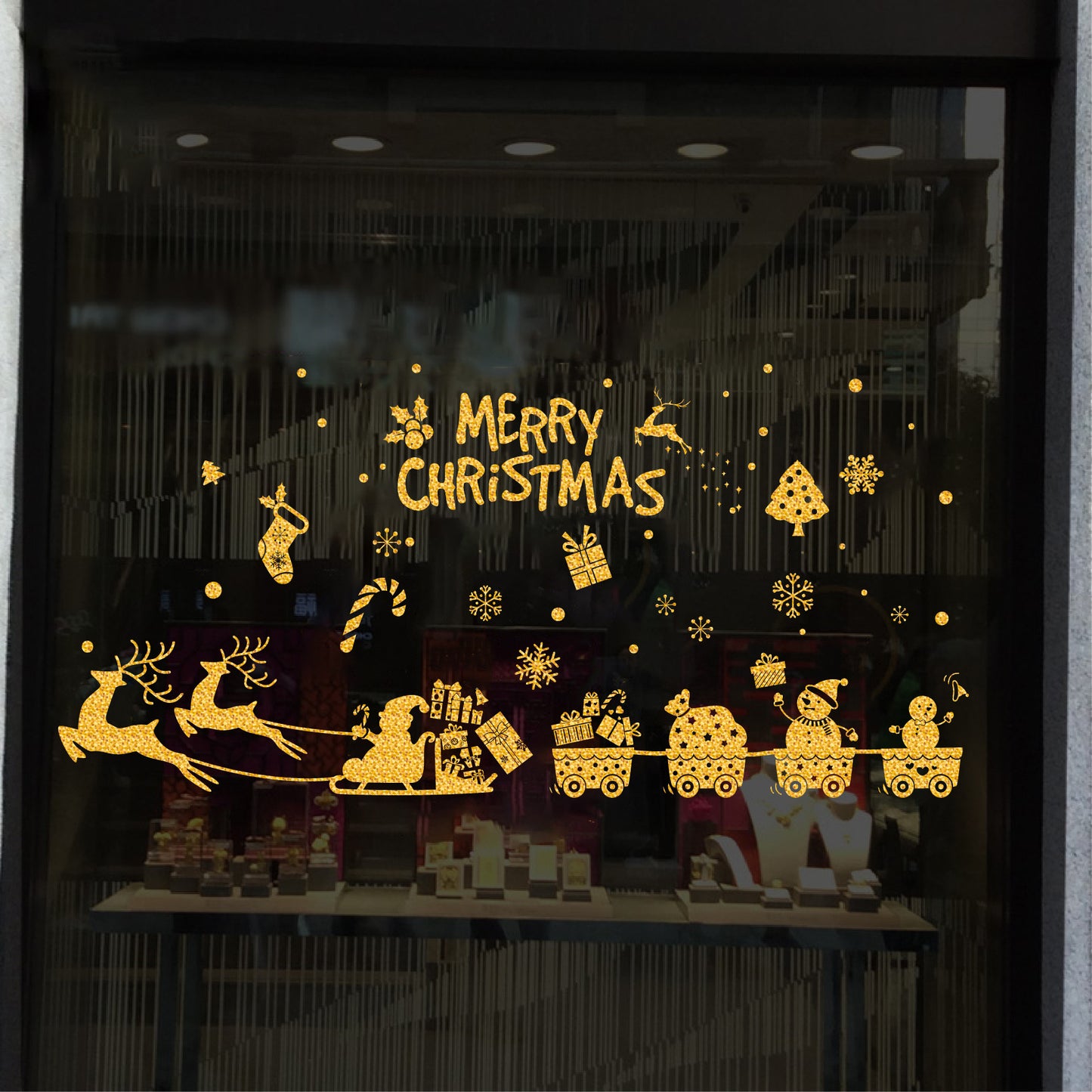 Christmas Window Stickers